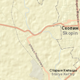 Skopin Street Map