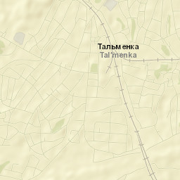 Tal’menka Street Map