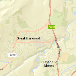 8 Rishton Road, Clayton-le-Moors, Accrington Street Map