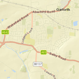 Garforth Street Map