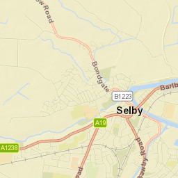 Selby Street Map
