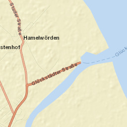 Wischhafen Street Map