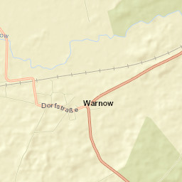 Warnow Street Map