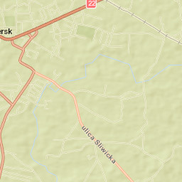 Czersk Street Map