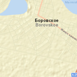 Borovskoy Street Map