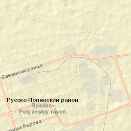 Russkaya Polyana Street Map