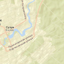 Suzun Street Map