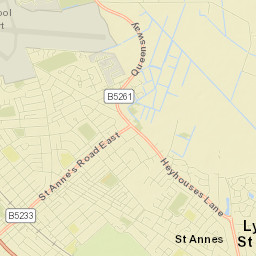 19 Links Gate, Lytham Saint Annes, Lancashire Street Map