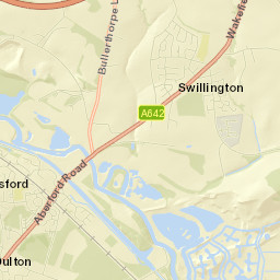 Swillington Street Map
