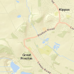 Kippax Street Map