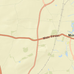 Monk Fryston Street Map