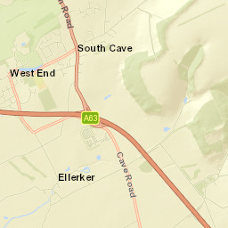 South Cave Street Map