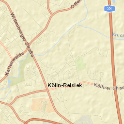 Kölln-Reisiek Street Map