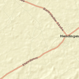 Hemdingen Street Map