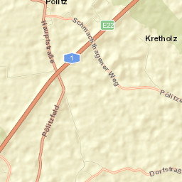 Pölitz Street Map