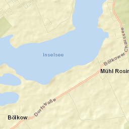 Mühl Rosin Street Map