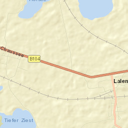 Lalendorf Street Map
