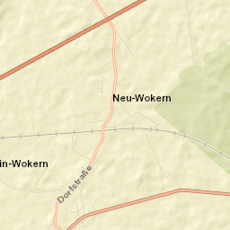 Groß Wokern Street Map