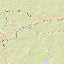Szlachta Street Map