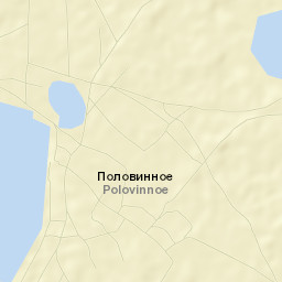 Polovinnoye Street Map