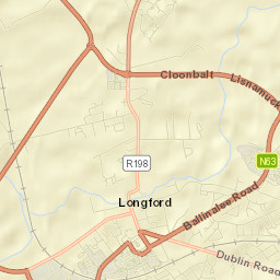Longford Street Map
