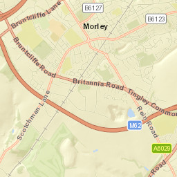 Morley Street Map