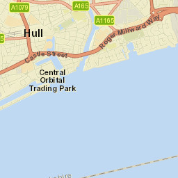 Kingston upon Hull Street Map