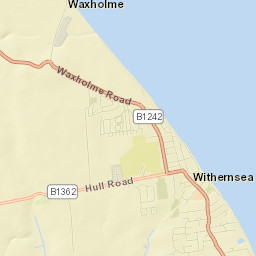 Withernsea Street Map