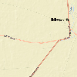 Ihlienworth Street Map