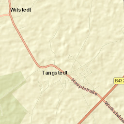 Tangstedt Street Map