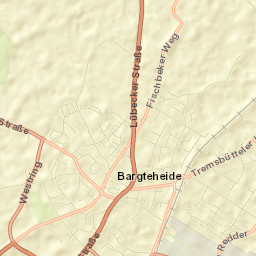 Bargteheide Street Map