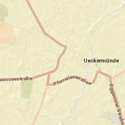 Ueckermünde Street Map