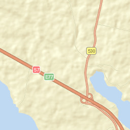 Powiat ostródzki Street Map