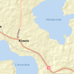 Powiat olsztyński Street Map