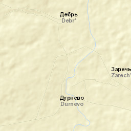 Zarech’ye Street Map