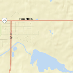 Two Hills Street Map
