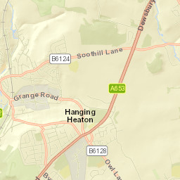 1 Chidswell Lane, West Yorkshire WF5, UK Street Map