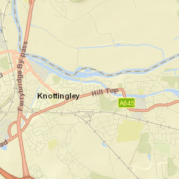 Knottingley Street Map