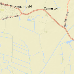 Thorngumbald Street Map