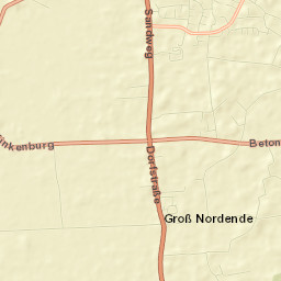 Klein Nordende Street Map