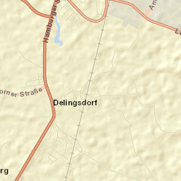 Delingsdorf Street Map