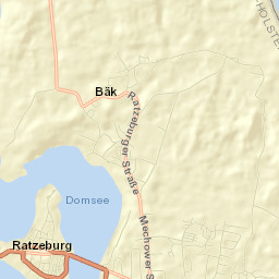 Ratzeburg Street Map