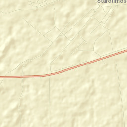 Starotimoshkino Street Map