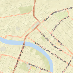 Minusinsk Street Map