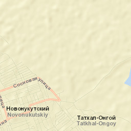 Novonukutskiy Street Map