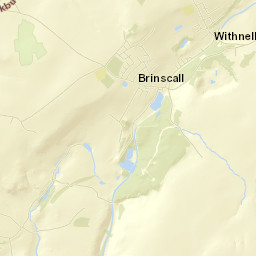 Brinscall Street Map