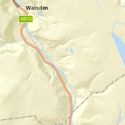 Walsden Street Map