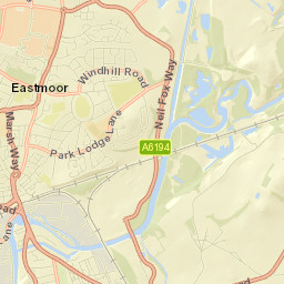 Wakefield, West Yorkshire WF1, UK Street Map