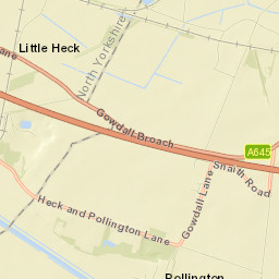 Pollington Street Map