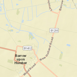 Barrow upon Humber Street Map